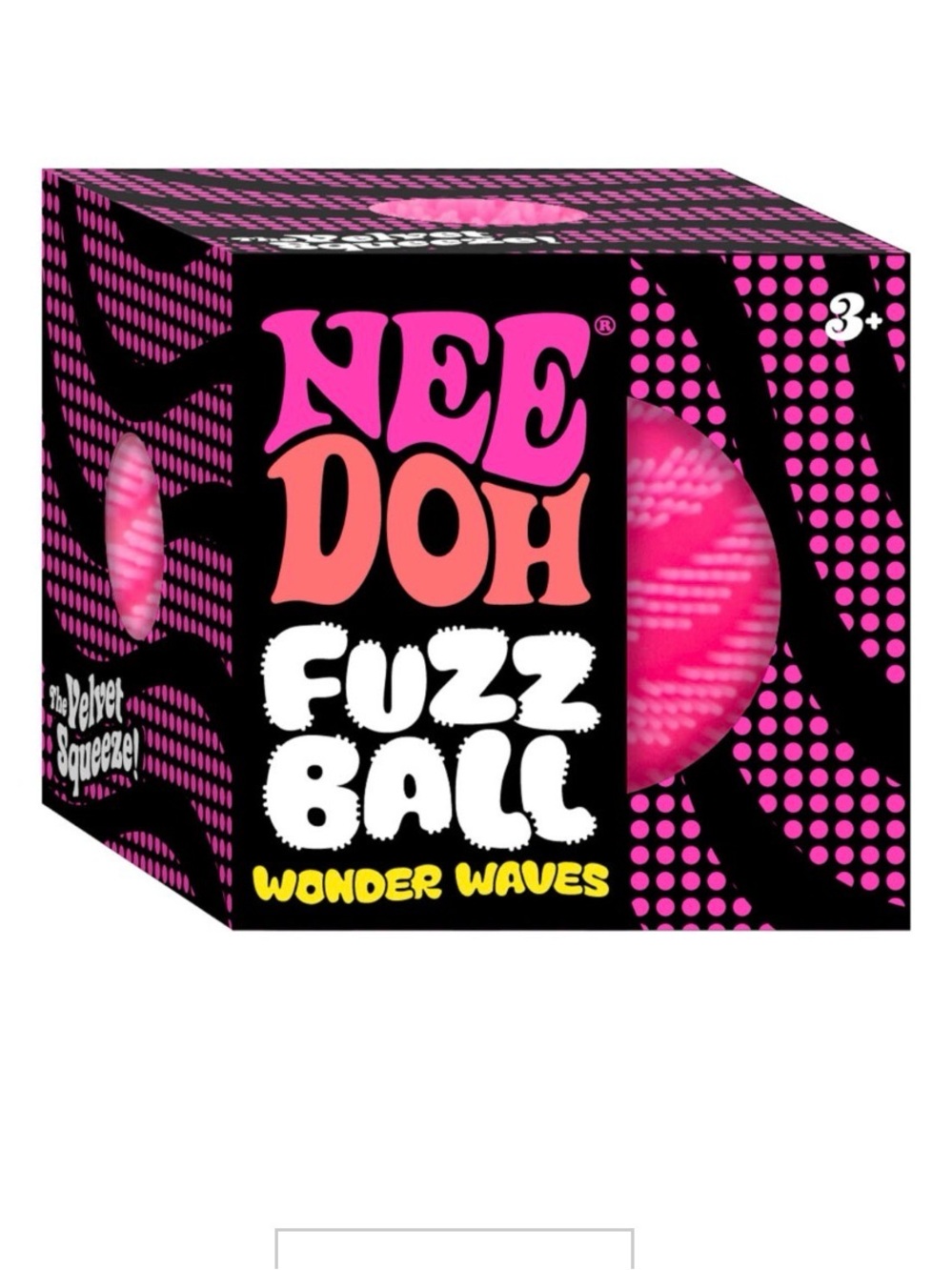 NIB NEEDOH FUZZ BALL WONDER WAVES: Hot Pink 💗